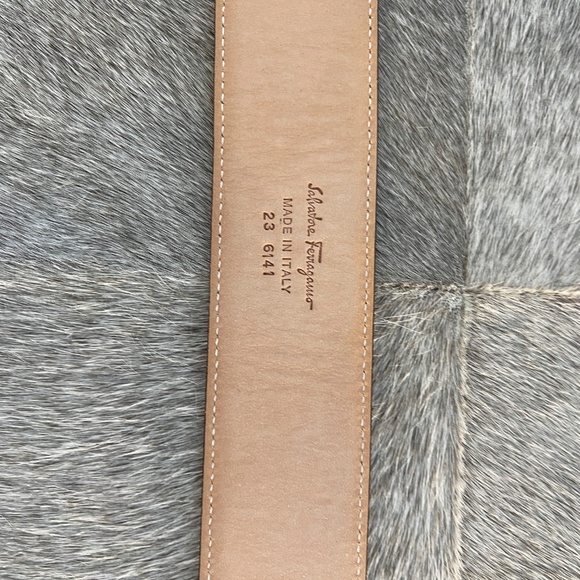 FERRAGAMO SNAKE SKIN BELT - Picture 4 of 7